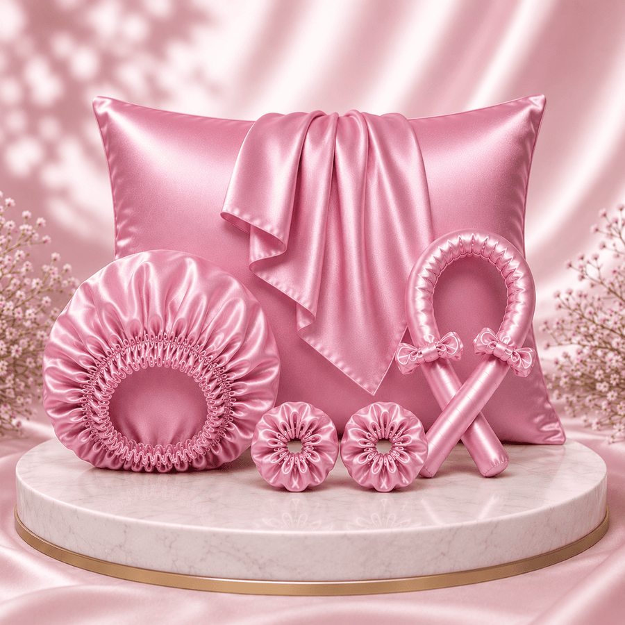 Luxury Satin Silk Hair Care Set