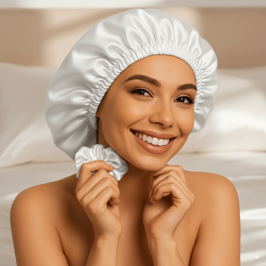 Premium Satin Sleep Bonnet for Hair Protection – Anti-Frizz Night Cap