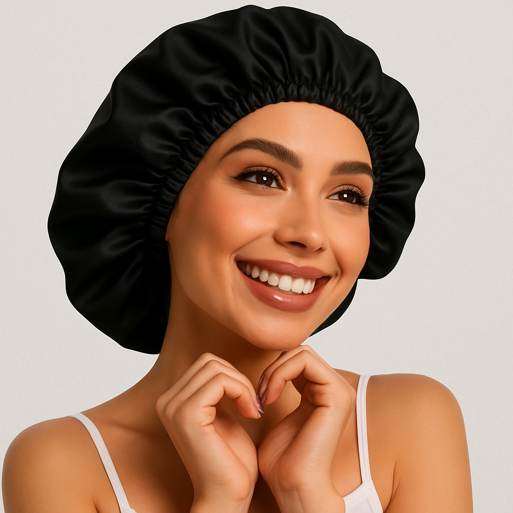 Premium Satin Sleep Bonnet for Hair Protection – Anti-Frizz Night Cap