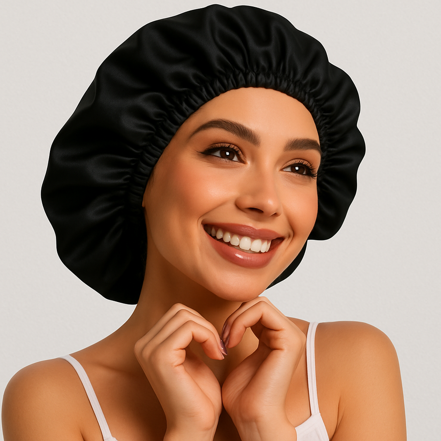 Premium Satin Sleep Bonnet for Hair Protection – Anti-Frizz Night Cap
