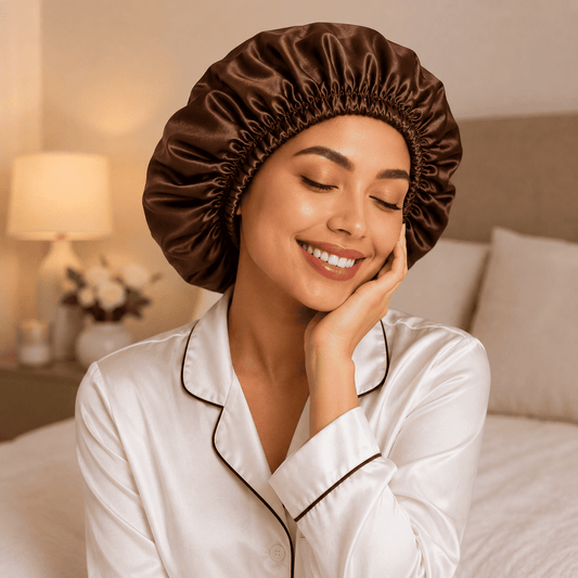 Premium Satin Sleep Bonnet for Hair Protection