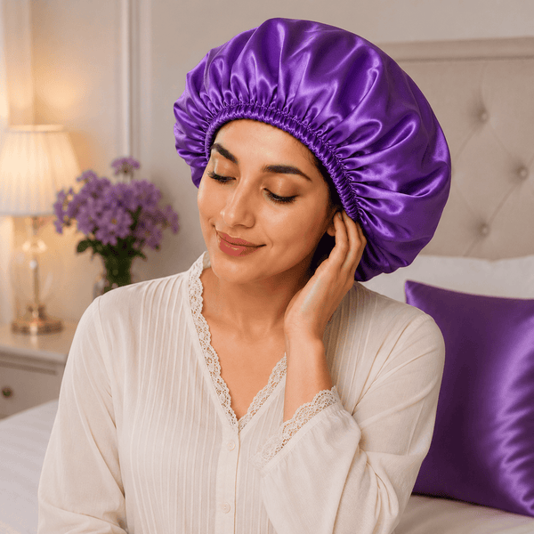 Premium Satin Sleep Bonnet for Hair Protection