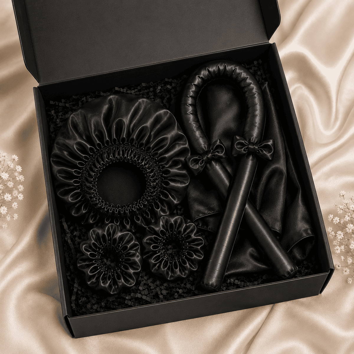 Luxury Satin Silk Hair Care Set