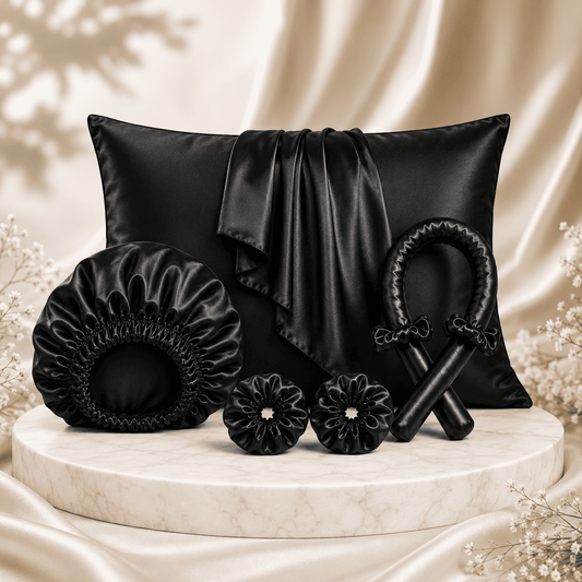 Luxury Satin Silk Hair Care Set