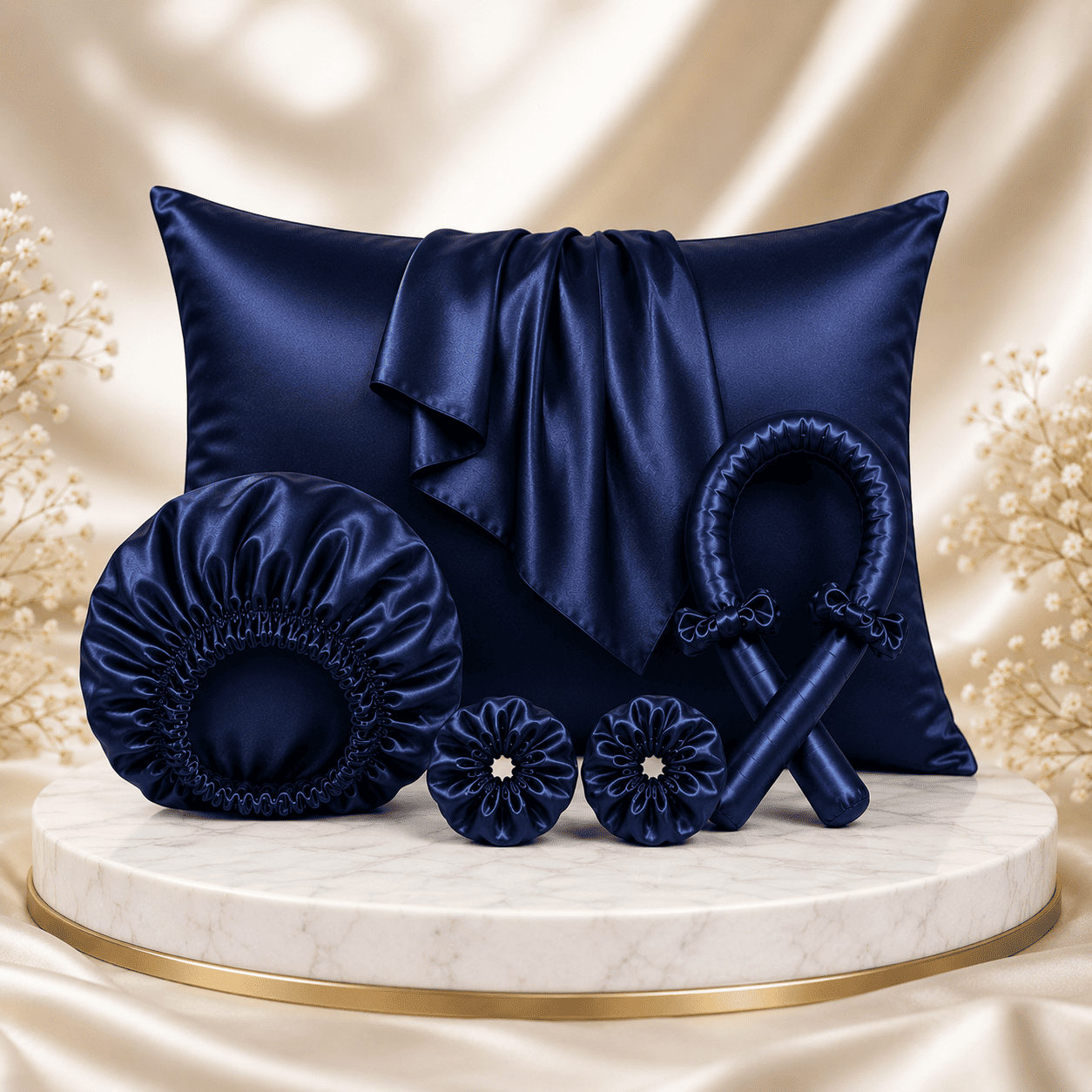 Luxury Satin Silk Hair Care Set