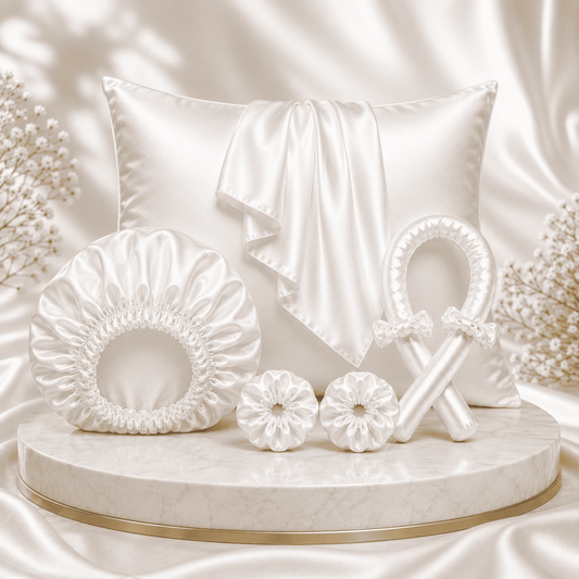 Luxury Satin Silk Hair Care Set