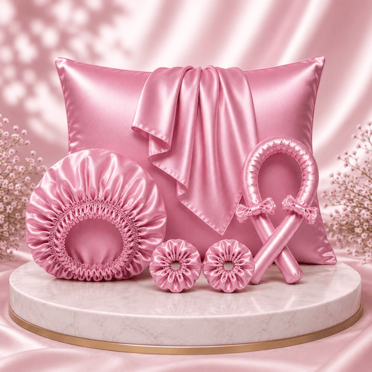 Luxury Satin Silk Hair Care Set