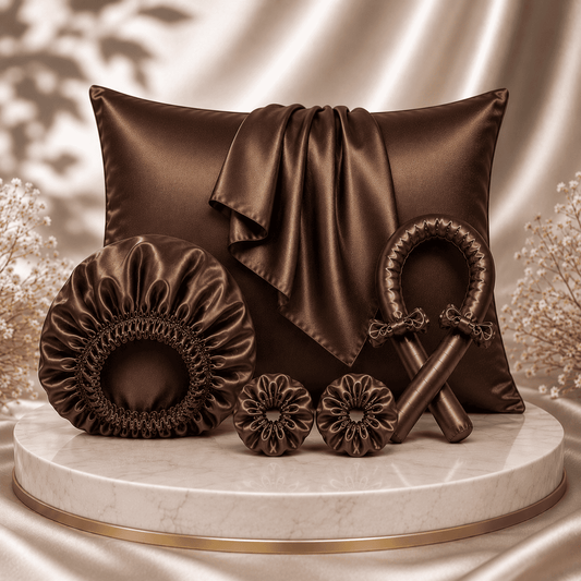 Luxury Satin Silk Hair Care Set