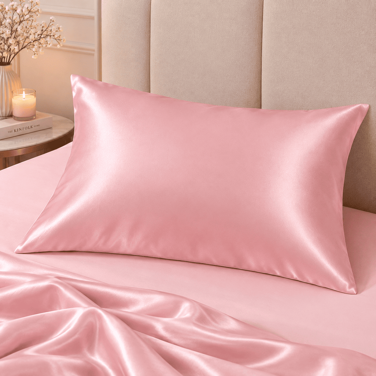 Premium Satin Silk Pillowcase