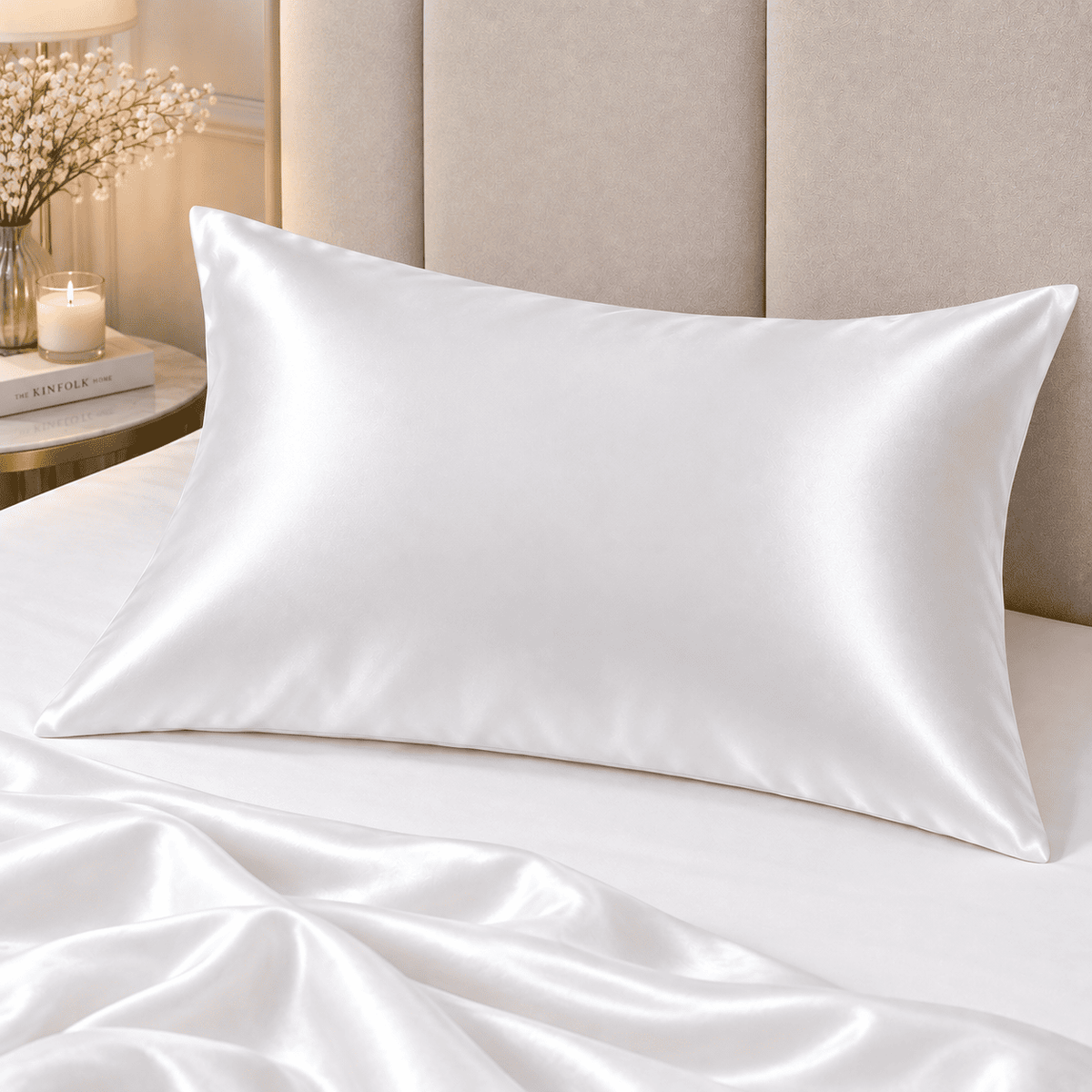 Premium Satin Silk Pillowcase