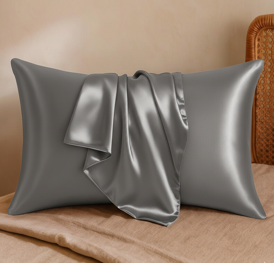 Premium Satin Silk Pillowcase - Soft & Smooth Hypoallergenic Pillow Cover, Envelope Closure (Copy)