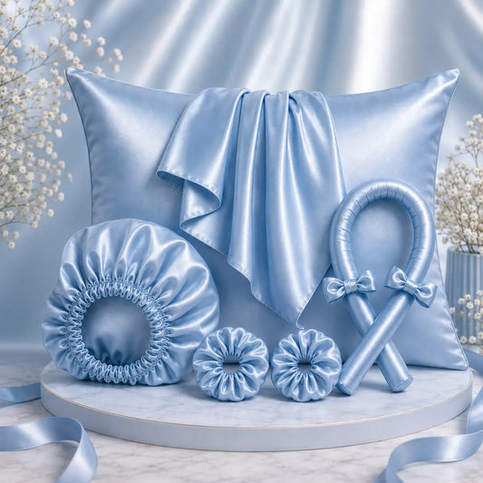 Luxury Satin Silk Hair Care Set